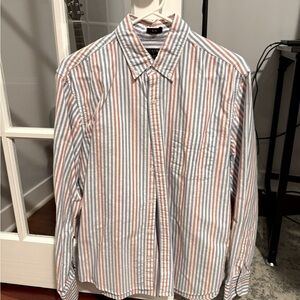 J Crew Oxford Striped Shirt